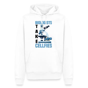 Biologists Take Cellfies 2 - Männer Premium Bio Hoodie - Weiß - Vorne - Nico (187cm)