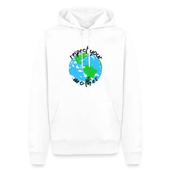 Naturschutz Klima Naturschützer Meer - Männer Premium Bio Hoodie - Weiß - Vorne - Nico (187cm)