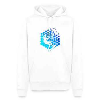 Kitesurf Kitesurf Kitesurf Kitesurfeur Cerf-volant Femme - Sweat à capuche Premium bio Homme - blanc - Devant - Nico (187cm)