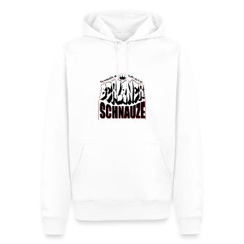 Berlin Souvenir Touristen Hauptstadt Metropole BLN - Männer Premium Bio Hoodie - Weiß - Vorne - Nico (187cm)