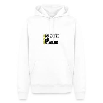 Auto Detaillierung Car Wash Car Detailer Polisher - - Männer Premium Bio Hoodie - Weiß - Vorne - Nico (187cm)