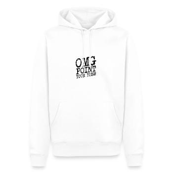 OMG Point your toes - Tanz - Männer Premium Bio Hoodie - Weiß - Vorne - Nico (187cm)