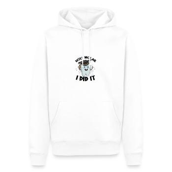 Holy Molar I did it - dental surgery - Men’s Premium Organic Hoodie - white - Front - Nico (187cm)