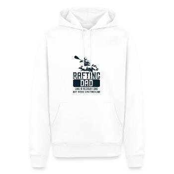 River Rafting - Men’s Premium Organic Hoodie - white - Front - Nico (187cm)