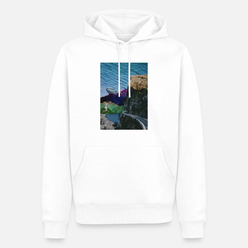 Freedome Vol.2 - Sweat à capuche Premium bio Homme - blanc