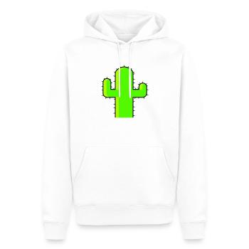 Kaktus Stacheln Wüste Kakteengewächs Cool Kakteen - Männer Premium Bio Hoodie - Weiß - Vorne - Nico (187cm)