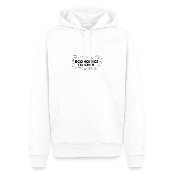 Wirtschaftslehrer - Männer Premium Bio Hoodie - Weiß - Vorne - Nico (187cm)