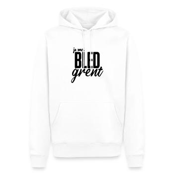 Bled grent - Männer Premium Bio Hoodie - Weiß - Vorne - Nico (187cm)
