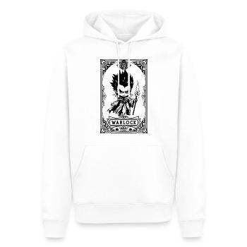 Warlock RPG Tarot Card chibi - Men’s Premium Organic Hoodie - white - Front - Nico (187cm)