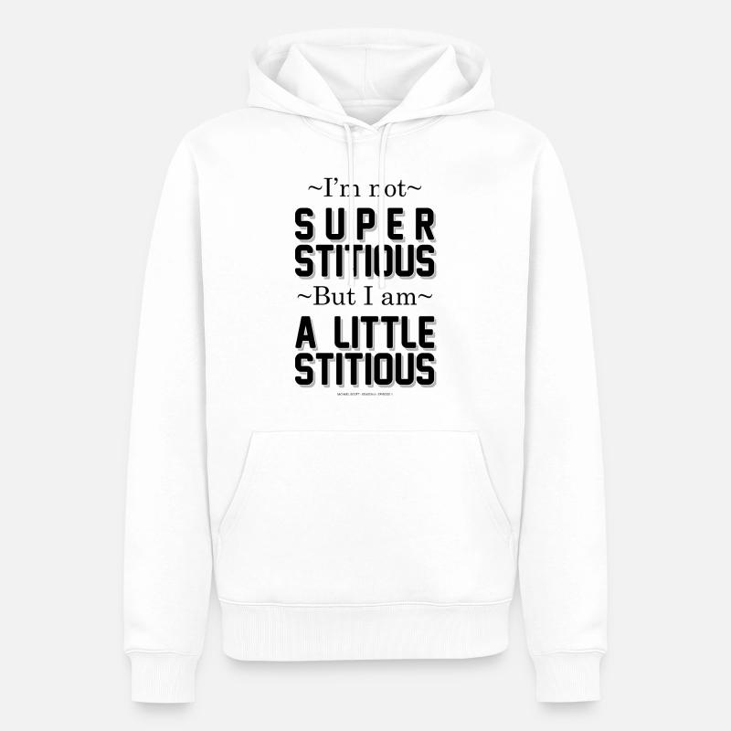 Das Office Dunder Mifflin Graphic - Männer Premium Bio Hoodie - Weiß