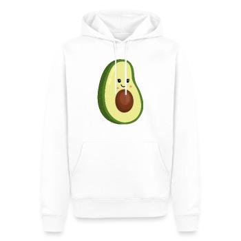 Avocado Frau - Lustig - Humor - Partner Shirt-Love - Männer Premium Bio Hoodie - Weiß - Vorne - Nico (187cm)
