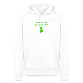 Cordula Grün Fasching Spruch Tanzen Kostüm - Männer Premium Bio Hoodie - Weiß - Vorne - Nico (187cm)
