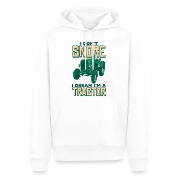 Farm Farming Farmer - Men’s Premium Organic Hoodie - white - Front - Nico (187cm)