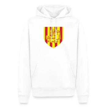 villefranche de conflent,pyrènèes orientales - Männer Premium Bio Hoodie - Weiß - Vorne - Nico (187cm)