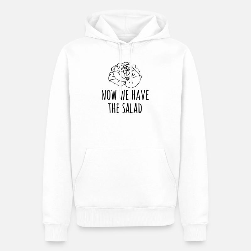 spruch humor junggesellenabschied - Männer Premium Bio Hoodie - Weiß