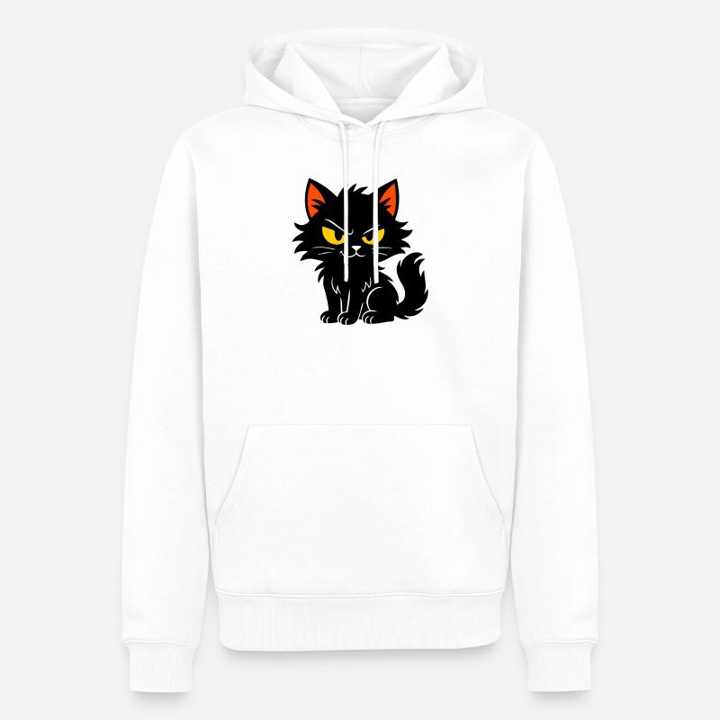 Sweet kitten - Men’s Premium Organic Hoodie - white
