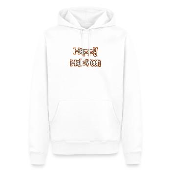 Happy Halloween - Männer Premium Bio Hoodie - Weiß - Vorne - Nico (187cm)