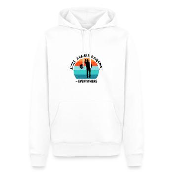 Boule Petanque Boccia Boules - Männer Premium Bio Hoodie - Weiß - Vorne - Nico (187cm)