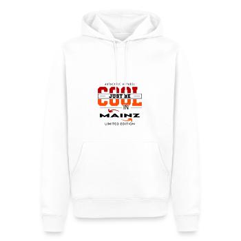 Mainz Meine Stadt Cool I Love Reise Tour - Männer Premium Bio Hoodie - Weiß - Vorne - Nico (187cm)