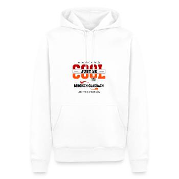 Bergisch Meine Stadt Cool I Love Reise Tour - Männer Premium Bio Hoodie - Weiß - Vorne - Nico (187cm)