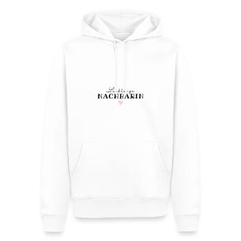 Lieblingsnachbarin / beste Nachbarin Nachbarschaft - Männer Premium Bio Hoodie - Weiß - Vorne - Nico (187cm)