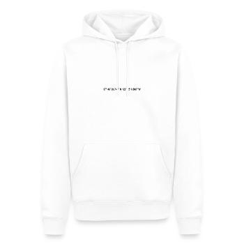 Coordonnées de San Francisco - Sweat à capuche Premium bio Homme - blanc - Devant - Nico (187cm)
