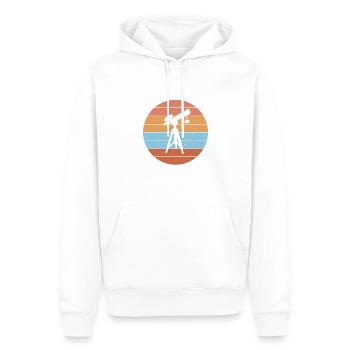 All Planet Teleskop Für Sonnensystem Im - Männer Premium Bio Hoodie - Weiß - Vorne - Nico (187cm)