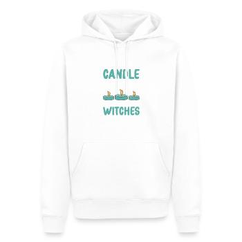 Kerzenherstellung Nicht Nur Für - Männer Premium Bio Hoodie - Weiß - Vorne - Nico (187cm)