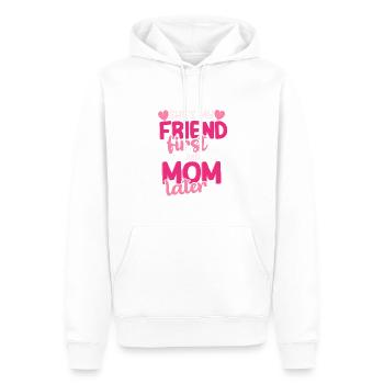 Elle est mon petit ami, fête des mères, amour, maman, maman, - Sweat à capuche Premium bio Homme - blanc - Devant - Nico (187cm)