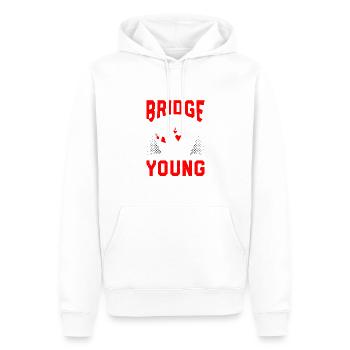 Bridge-spieler Bridge-kartenspiel-experte - Männer Premium Bio Hoodie - Weiß - Vorne - Nico (187cm)