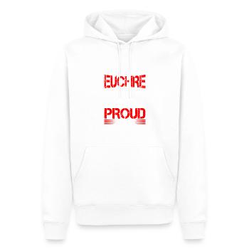 Vos amateurs de jeux de cartes experts en jeux de sport - Sweat à capuche Premium bio Homme - blanc - Devant - Nico (187cm)