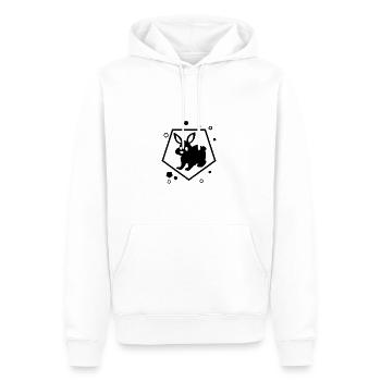 Rabbit - Rabbit Nature Easter - Men’s Premium Organic Hoodie - white - Front - Nico (187cm)