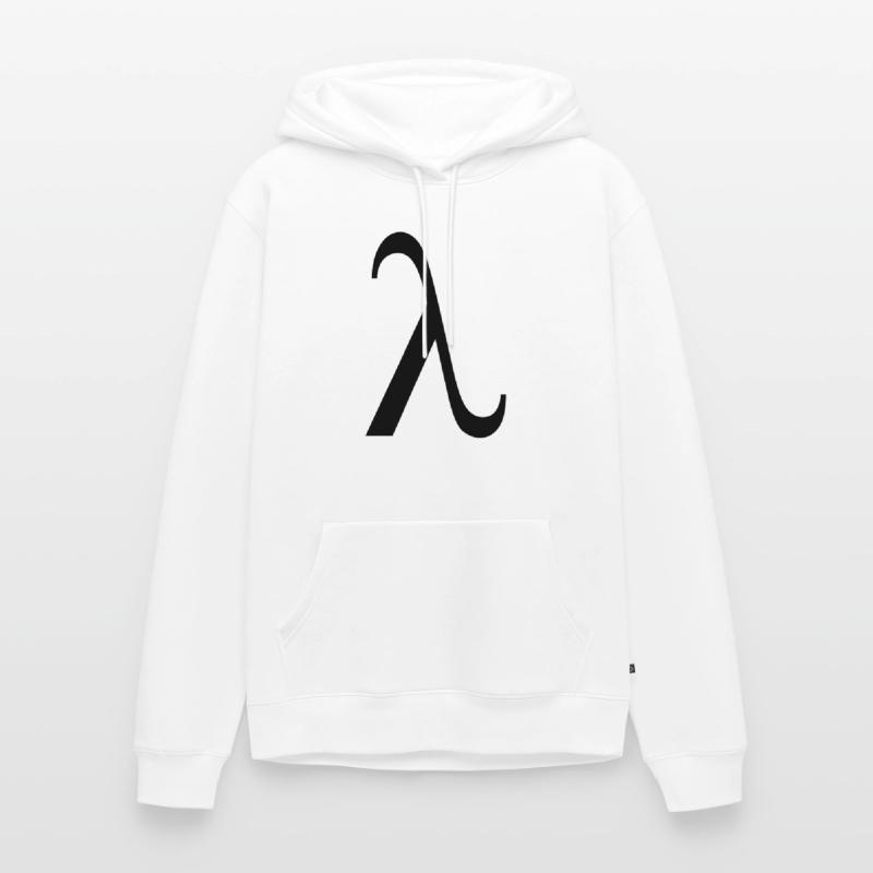 lambda greek Sweat à capuche Premium bio Homme