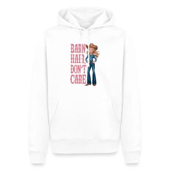 Humorvolles Leben auf dem Bauernhof Cowboy für - Männer Premium Bio Hoodie - Weiß - Vorne - Nico (187cm)