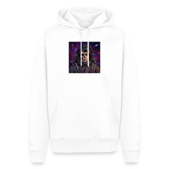 Dead in Space - Männer Premium Bio Hoodie - Weiß - Vorne - Nico (187cm)