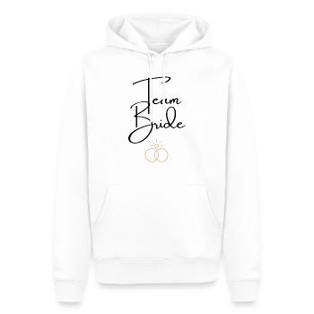 Bride - Männer Premium Bio Hoodie - Weiß - Vorne - Nico (187cm)