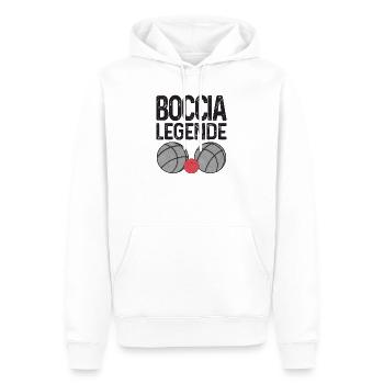 Bocciaspieler Boccia Legende Kugeln Boccia - Männer Premium Bio Hoodie - Weiß - Vorne - Nico (187cm)