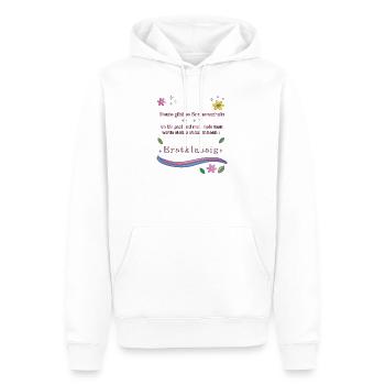 Schulkind Erstklassig - Männer Premium Bio Hoodie - Weiß - Vorne - Nico (187cm)