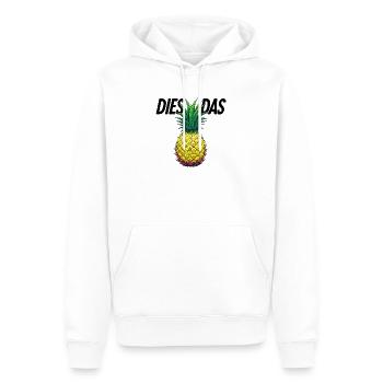 Dies Das Ananas - Männer Premium Bio Hoodie - Weiß - Vorne - Nico (187cm)