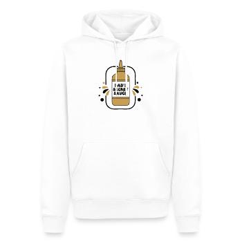 Drôle de Dads Secret Sauce Griller - Sweat à capuche Premium bio Homme - blanc - Devant - Nico (187cm)