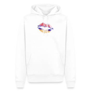 Arménie Arménie Arménie drapeau Arménien Cadeau - Sweat à capuche Premium bio Homme - blanc - Devant - Nico (187cm)