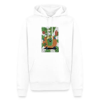 Matcha Shake - Try it! - Männer Premium Bio Hoodie - Weiß - Vorne - Nico (187cm)