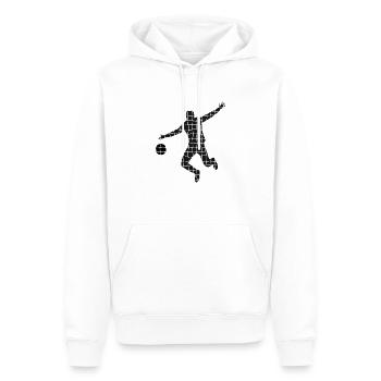 Handball Handballspieler - Männer Premium Bio Hoodie - Weiß - Vorne - Nico (187cm)