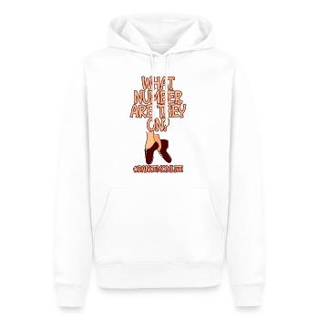 What Number Are They On #dancemomlife 2 - Männer Premium Bio Hoodie - Weiß - Vorne - Nico (187cm)