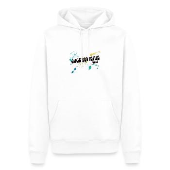 Jugendweihe 2025 Erwachsen Feier Ostdeutschland - Männer Premium Bio Hoodie - Weiß - Vorne - Nico (187cm)