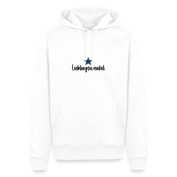 Lieblingsurenkel Urenkelsohn Urenkelkind Ur Enkel - Männer Premium Bio Hoodie - Weiß - Vorne - Nico (187cm)