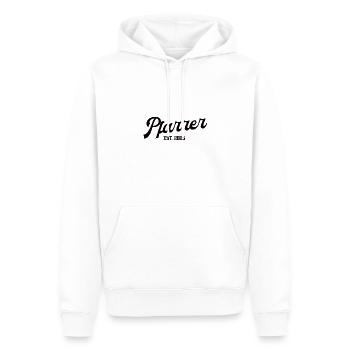Pfarrer 2025 Ausbildung Studium Ordination Kirche - Männer Premium Bio Hoodie - Weiß - Vorne - Nico (187cm)