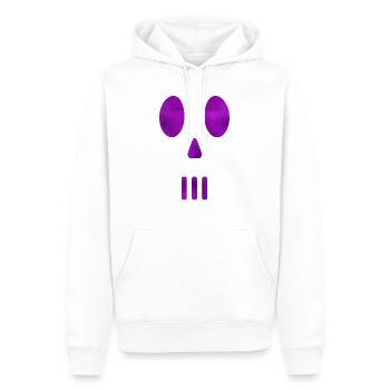 Piratage pirates hacker informatique malware esport trojan - Sweat à capuche Premium bio Homme - blanc - Devant - Nico (187cm)