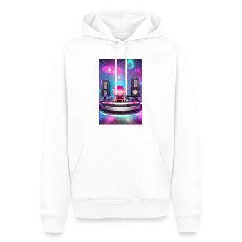 cute baby axolotlDJ Desk Turntable - Men’s Premium Organic Hoodie - white - Front - Nico (187cm)