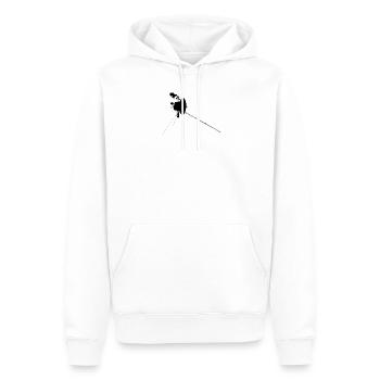 Retro vintage Voyager 1 40 Jahre Weltraum Sonde - Männer Premium Bio Hoodie - Weiß - Vorne - Nico (187cm)